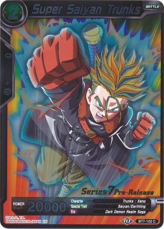 Super Saiyan Trunks (BT7-102_PR) [Assault of the Saiyans Prerelease Promos] | Tables and Towers