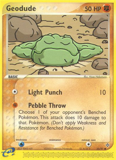 Geodude (55/97) [EX: Dragon] | Tables and Towers