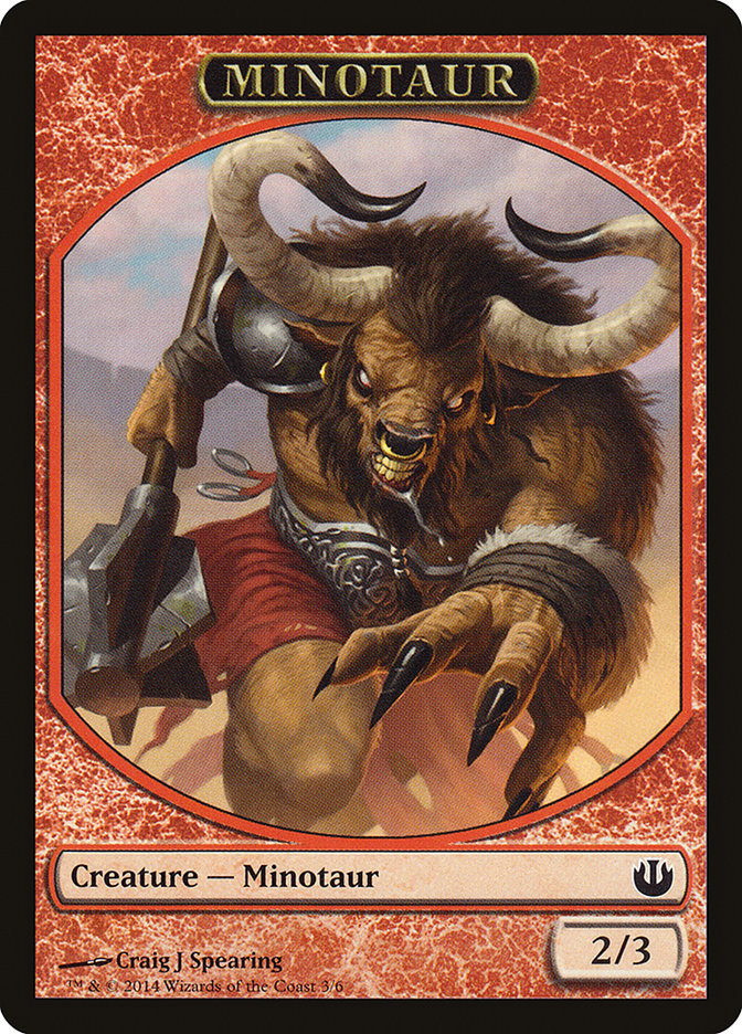 Minotaur Token [Journey into Nyx Tokens] | Tables and Towers