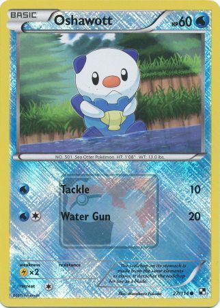 Oshawott (27/114) (League Promo) [Black & White: Base Set] | Tables and Towers