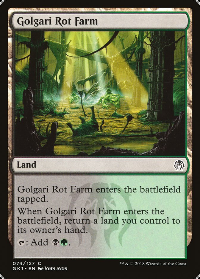 Golgari Rot Farm [Guilds of Ravnica Guild Kit] | Tables and Towers