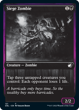 Siege Zombie [Innistrad: Double Feature] | Tables and Towers