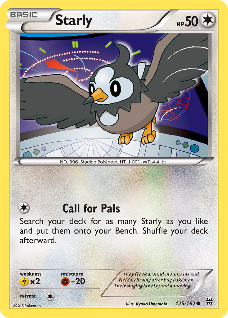 Starly (125/162) [XY: BREAKthrough] | Tables and Towers