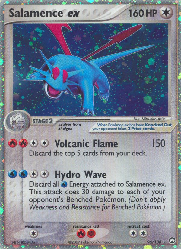 Salamence ex (96/108) [EX: Power Keepers] | Tables and Towers