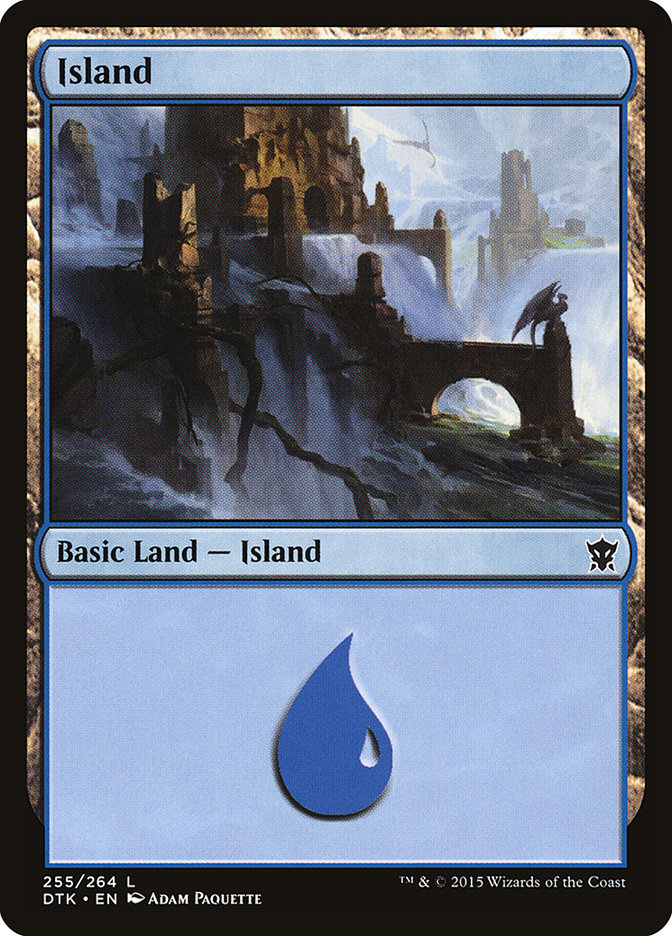 Island (255) [Dragons of Tarkir] | Tables and Towers