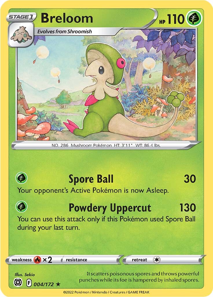 Breloom (004/172) [Sword & Shield: Brilliant Stars] | Tables and Towers