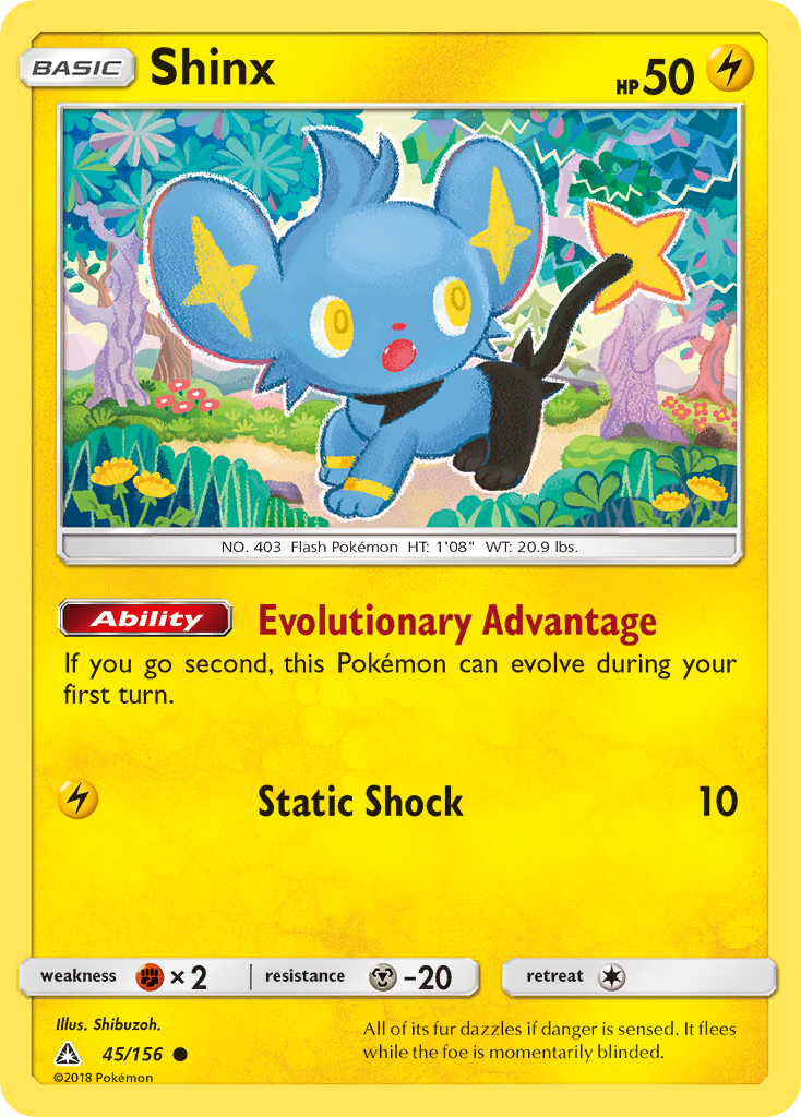 Shinx (45/156) [Sun & Moon: Ultra Prism] | Tables and Towers