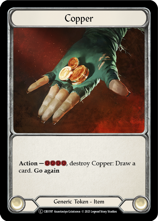 Copper [CRU197-RF] (Crucible of War)  1st Edition Rainbow Foil | Tables and Towers