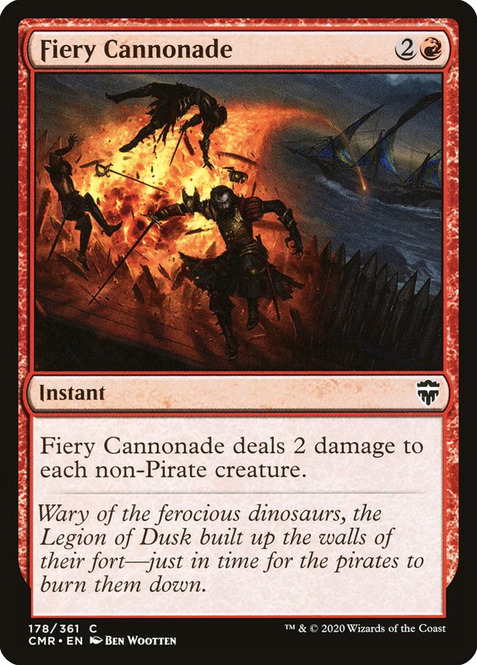 Fiery Cannonade [Commander Legends] | Tables and Towers