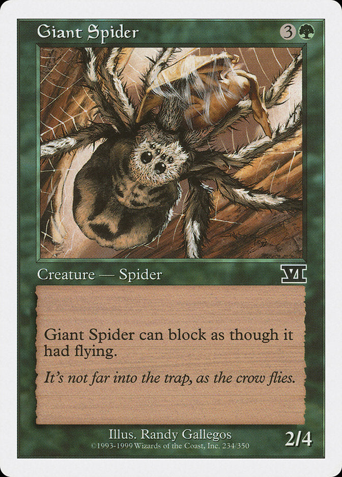 Giant Spider [Classic Sixth Edition] | Tables and Towers