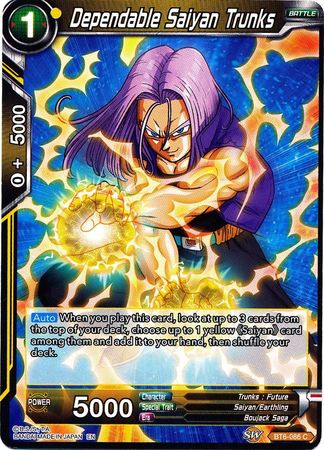 Dependable Saiyan Trunks (BT6-086) [Destroyer Kings] | Tables and Towers