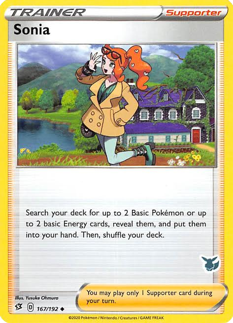 Sonia (167/192) (Eevee Deck) [Battle Academy 2022] | Tables and Towers