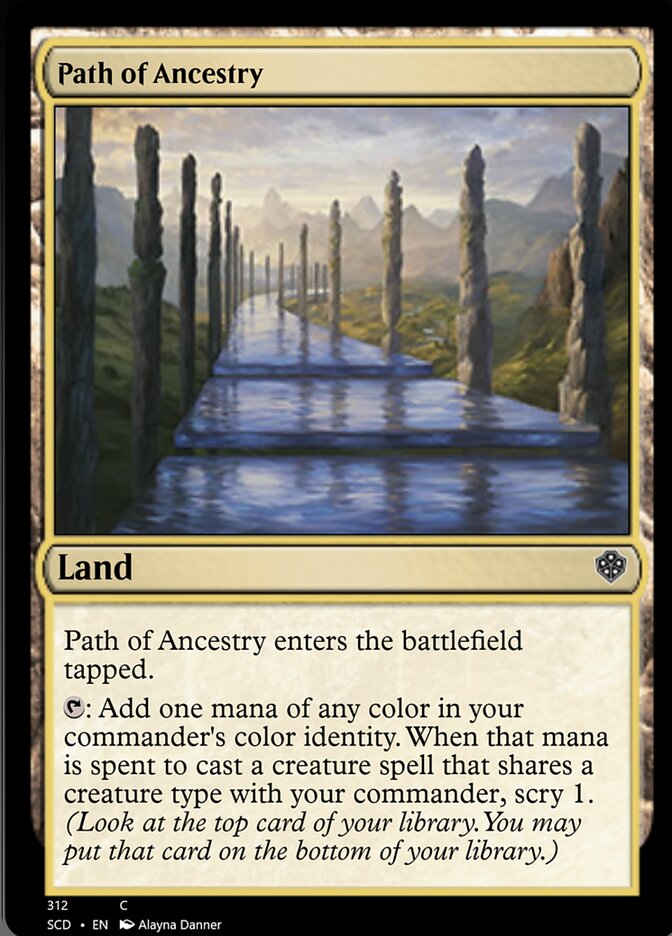 Path of Ancestry [Starter Commander Decks] | Tables and Towers