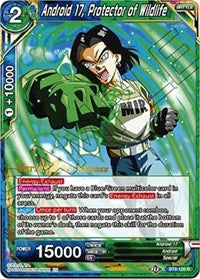 Android 17, Protector of Wildlife (BT8-120_PR) [Malicious Machinations Prerelease Promos] | Tables and Towers