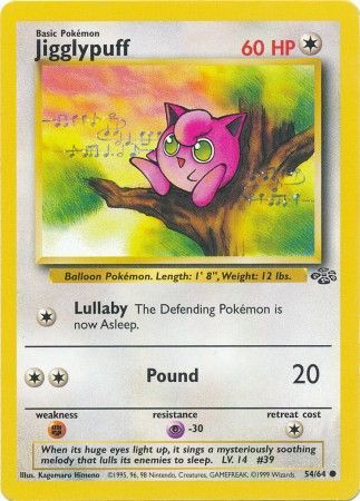 Jigglypuff (54/64) [Jungle Unlimited] | Tables and Towers