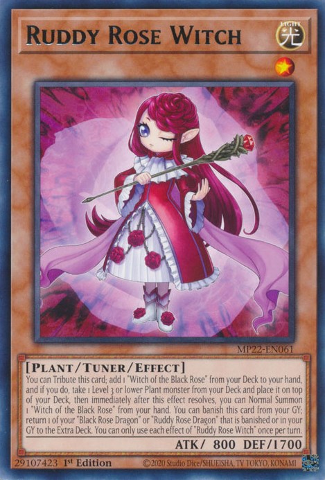 Ruddy Rose Witch [MP22-EN061] Rare | Tables and Towers
