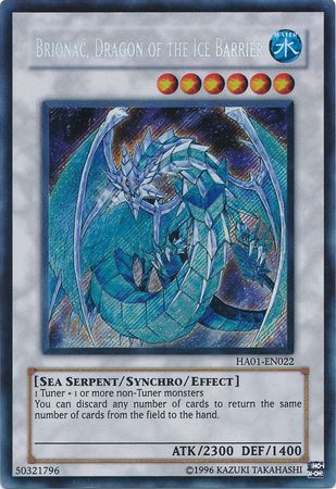 Brionac, Dragon of the Ice Barrier [HA01-EN022] Secret Rare | Tables and Towers