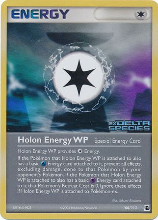 Holon Energy WP (106/113) (Stamped) [EX: Delta Species] | Tables and Towers