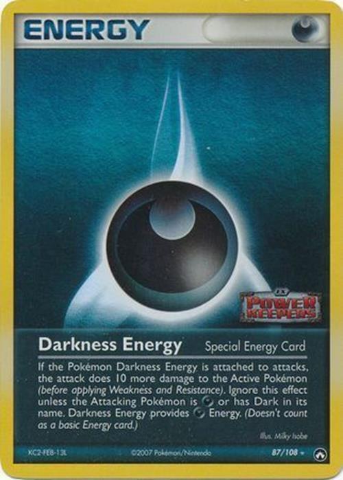 Darkness Energy (87/108) (Stamped) [EX: Power Keepers] | Tables and Towers