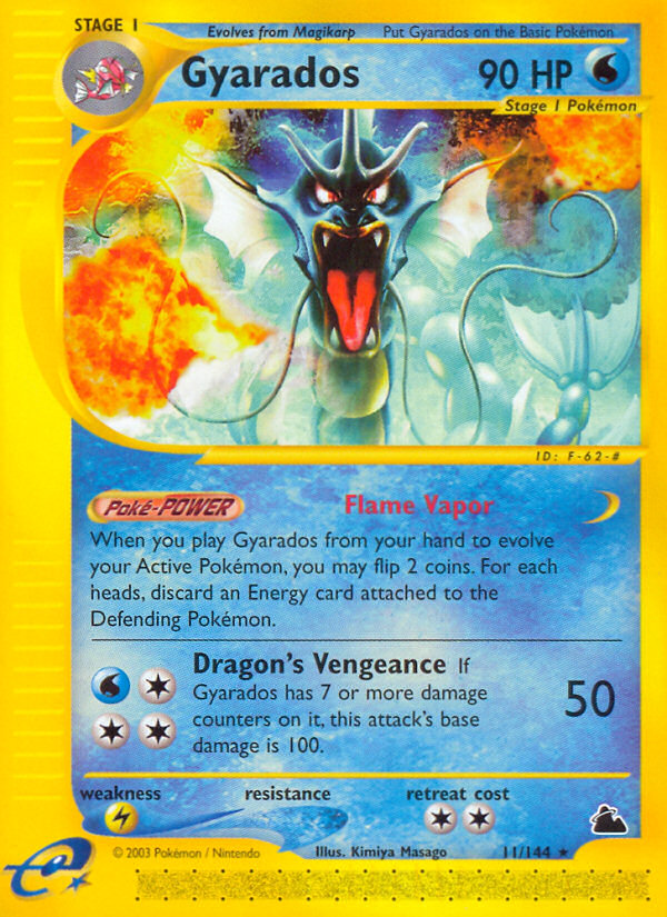 Gyarados (11/144) [Skyridge] | Tables and Towers