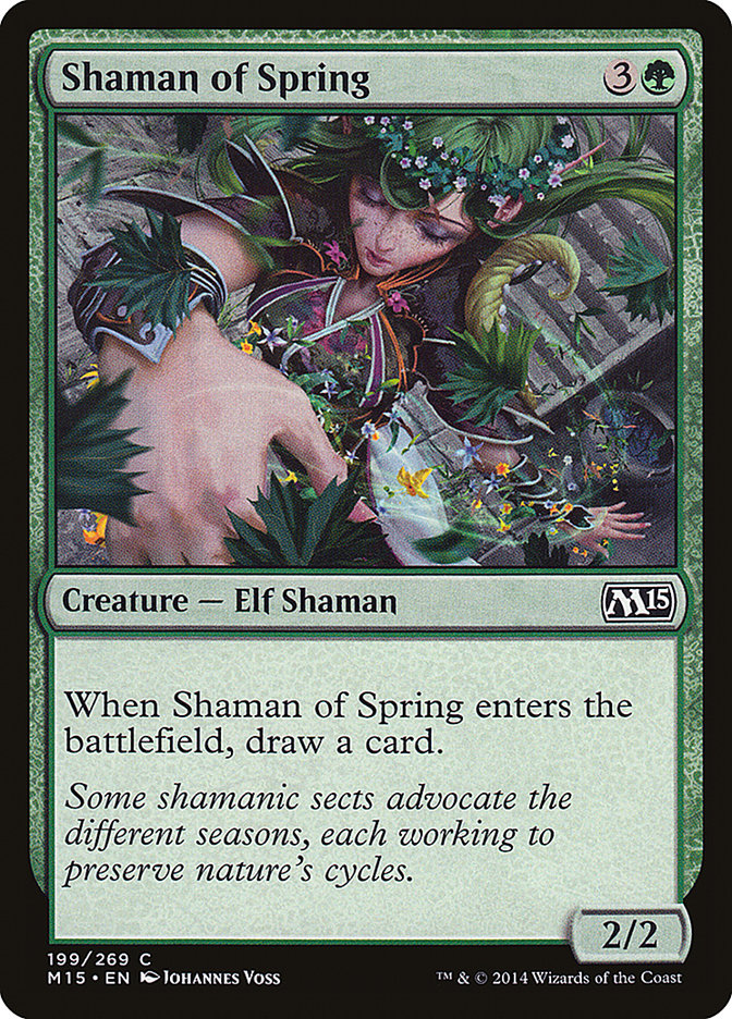 Shaman of Spring [Magic 2015] | Tables and Towers