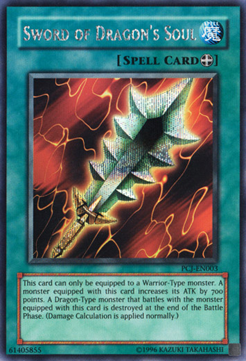 Sword of Dragon's Soul [PCJ-EN003] Prismatic Secret Rare | Tables and Towers