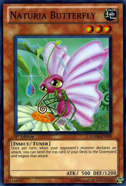 Naturia Butterfly [HA04-EN019] Super Rare | Tables and Towers