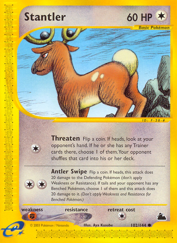 Stantler (102/144) [Skyridge] | Tables and Towers