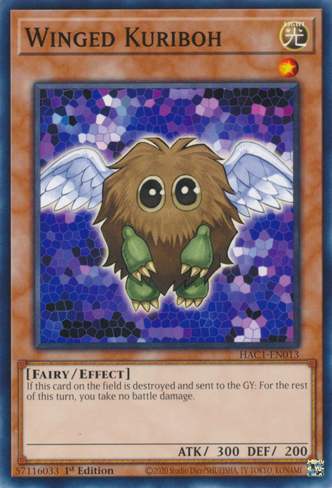 Winged Kuriboh [HAC1-EN013] Common | Tables and Towers