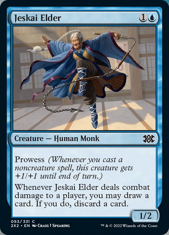 Jeskai Elder [Double Masters 2022] | Tables and Towers