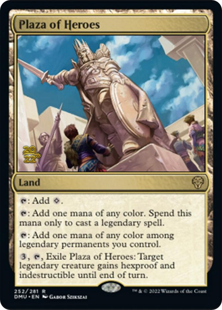 Plaza of Heroes [Dominaria United Prerelease Promos] | Tables and Towers