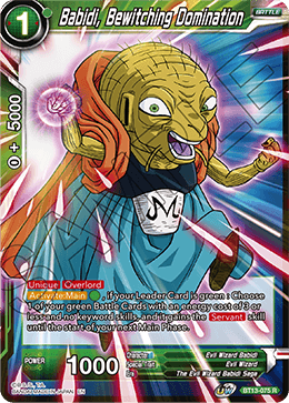 Babidi, Bewitching Domination (Rare) (BT13-075) [Supreme Rivalry] | Tables and Towers