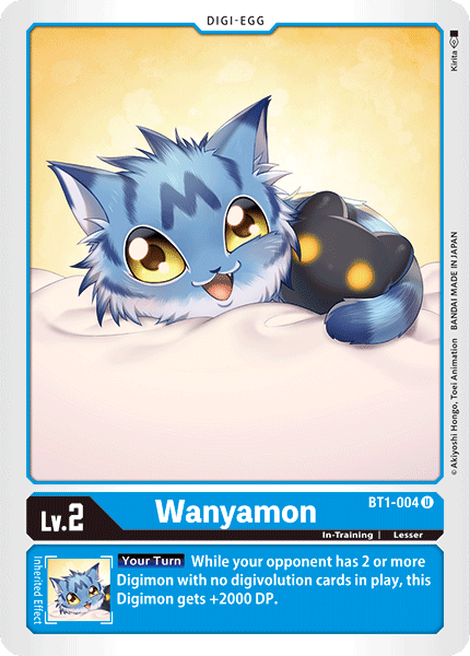 Wanyamon [BT1-004] [Release Special Booster Ver.1.0] | Tables and Towers