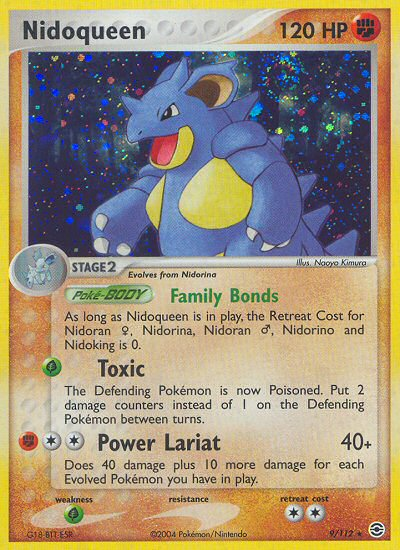 Nidoqueen (9/112) [EX: FireRed & LeafGreen] | Tables and Towers