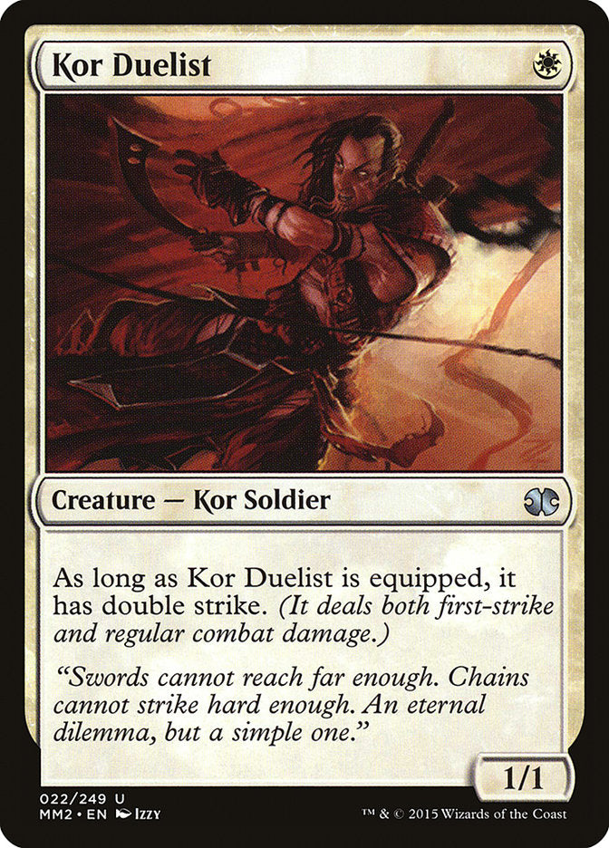 Kor Duelist [Modern Masters 2015] | Tables and Towers