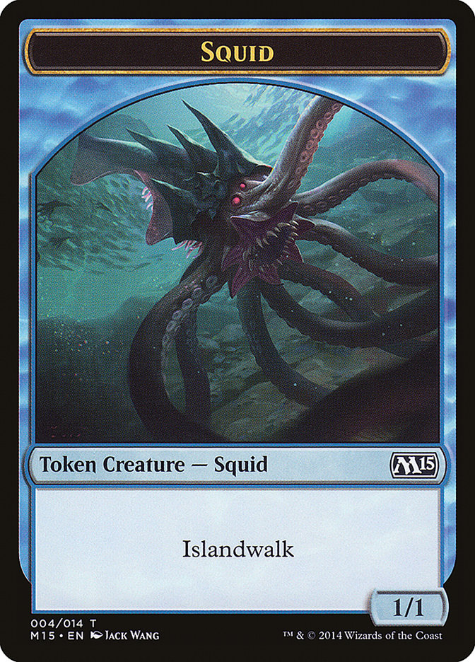 Squid Token [Magic 2015 Tokens] | Tables and Towers