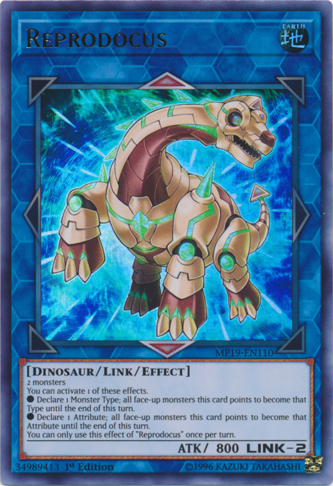 Reprodocus [MP19-EN110] Ultra Rare | Tables and Towers