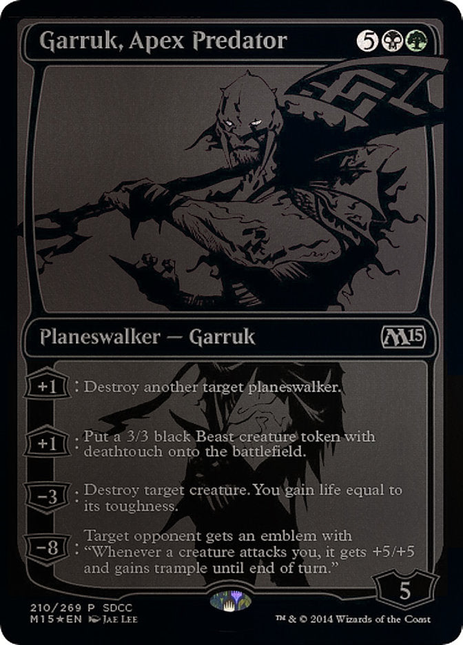 Garruk, Apex Predator [San Diego Comic-Con 2014] | Tables and Towers