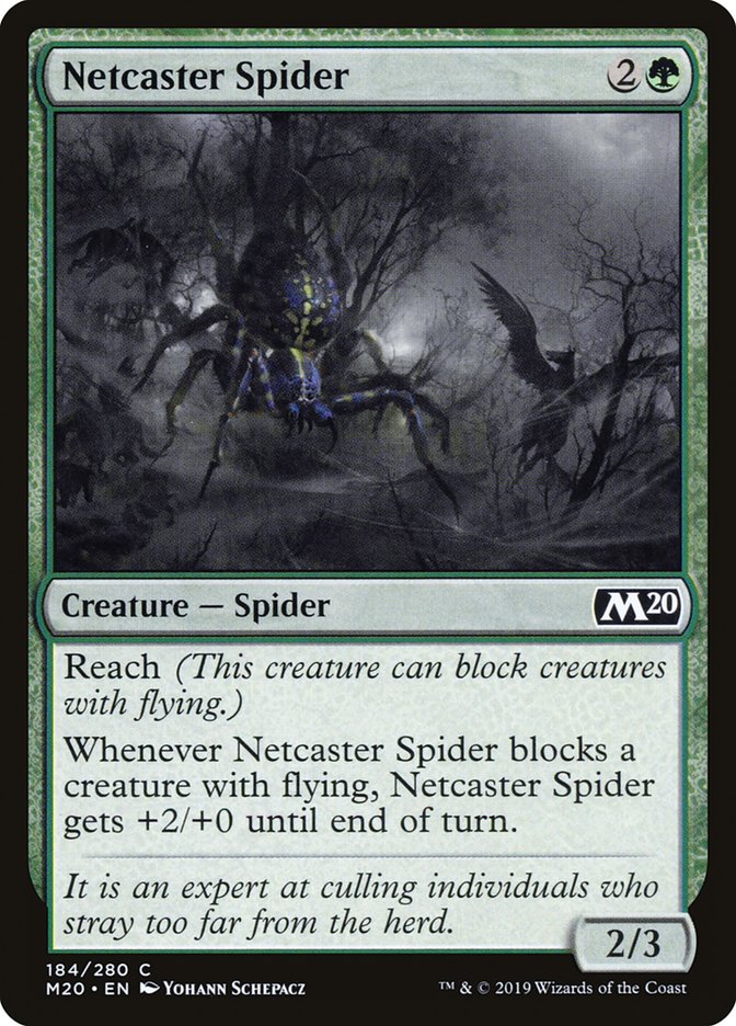 Netcaster Spider [Core Set 2020] | Tables and Towers