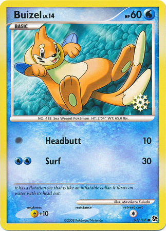 Buizel (61/106) [Countdown Calendar Promos] | Tables and Towers