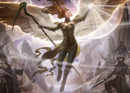 Sigarda's Splendor Art Card [Innistrad: Midnight Hunt Art Series] | Tables and Towers