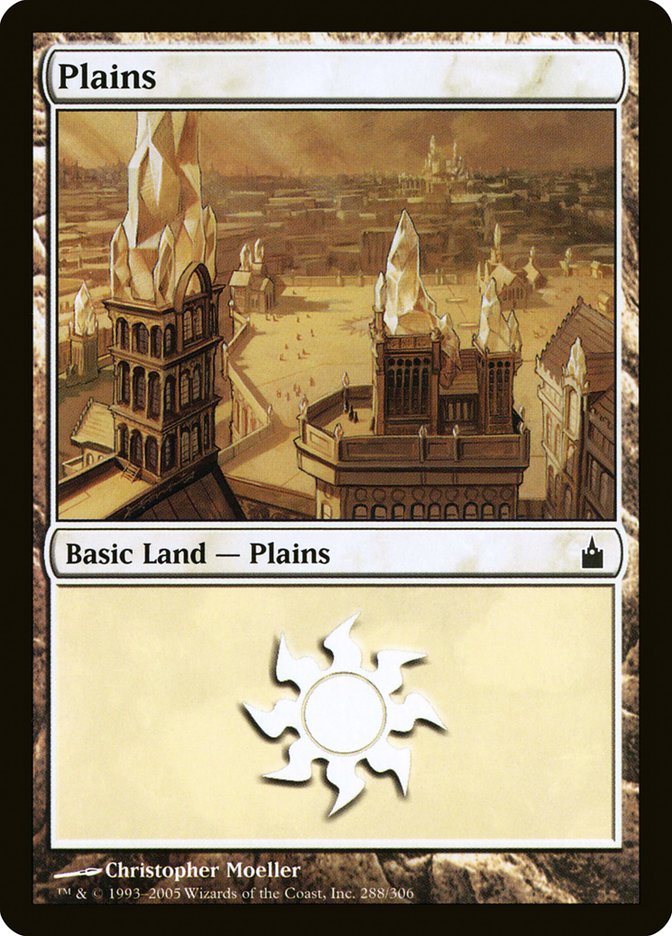 Plains (288) [Ravnica: City of Guilds] | Tables and Towers