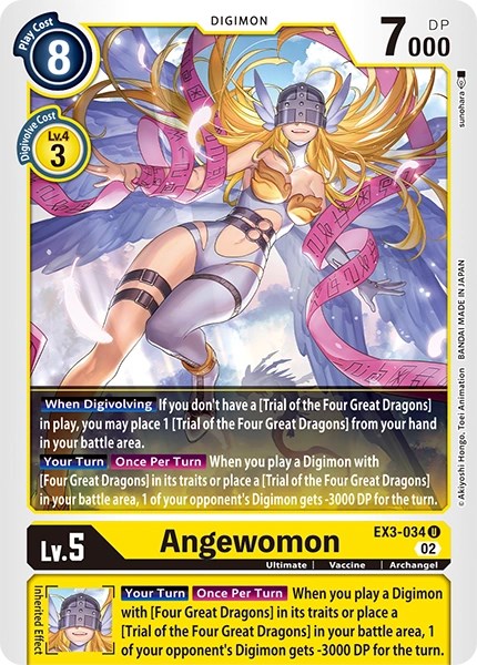 Angewomon [EX3-034] [Revision Pack Cards] | Tables and Towers