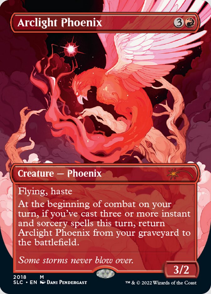 Arclight Phoenix (Borderless) [Secret Lair 30th Anniversary Countdown Kit] | Tables and Towers