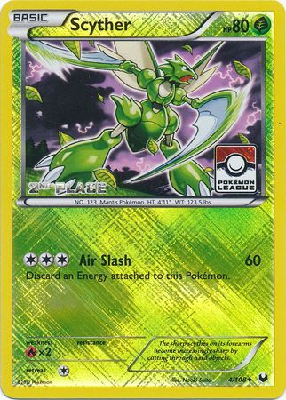 Scyther (4/108) (League Promo 2nd Place) [Black & White: Dark Explorers] | Tables and Towers