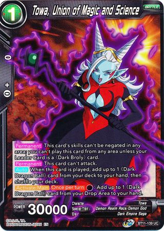 Towa, Union of Magic and Science (BT11-139) [Vermilion Bloodline 2nd Edition] | Tables and Towers