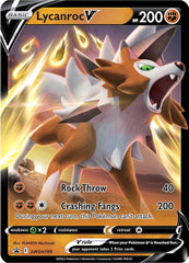 Lycanroc V (SWSH199) [Sword & Shield: Black Star Promos] | Tables and Towers