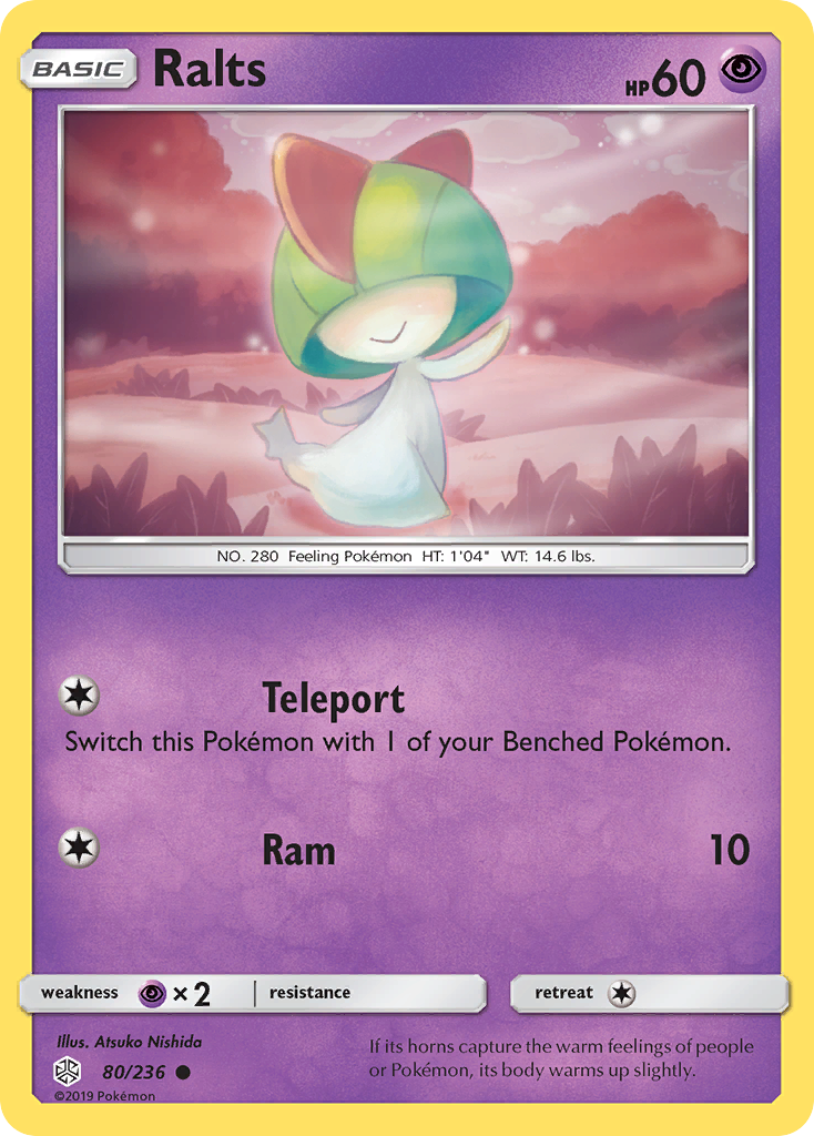 Ralts (80/236) [Sun & Moon: Cosmic Eclipse] | Tables and Towers