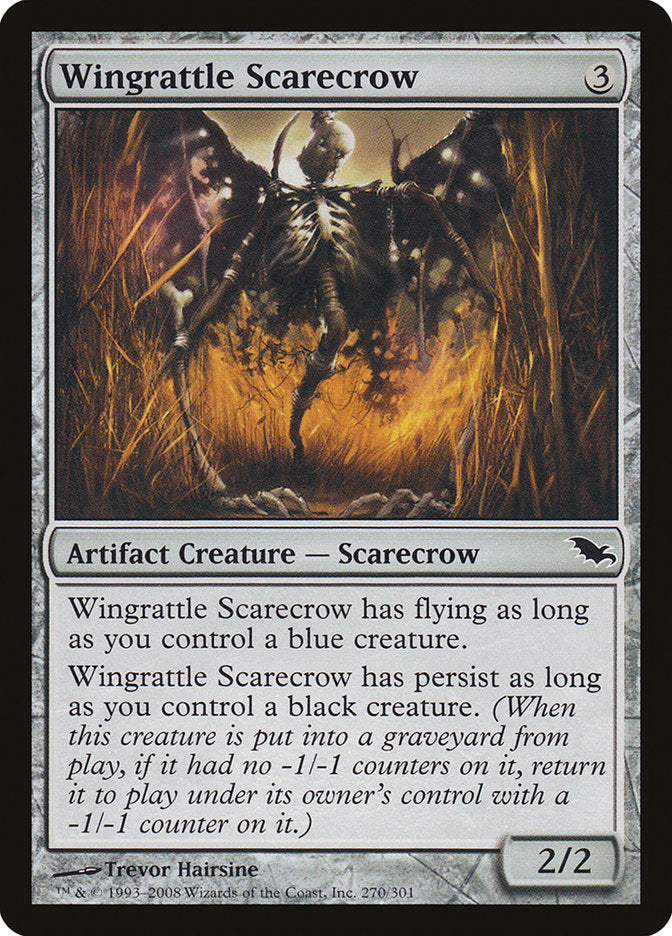 Wingrattle Scarecrow [Shadowmoor] | Tables and Towers