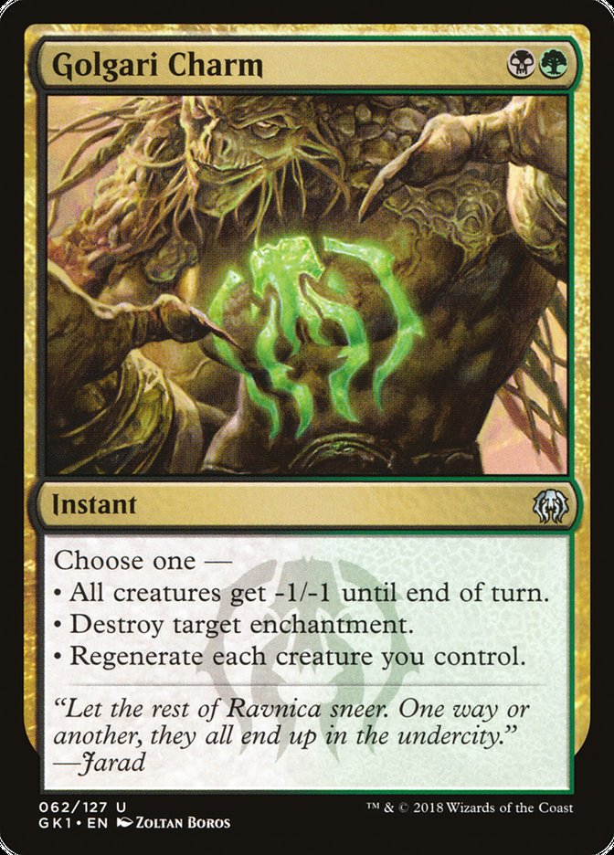 Golgari Charm [Guilds of Ravnica Guild Kit] | Tables and Towers